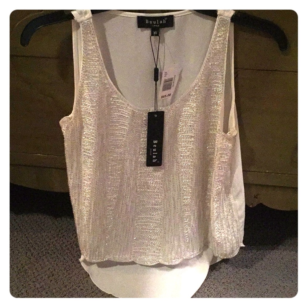 Sparkle tank top